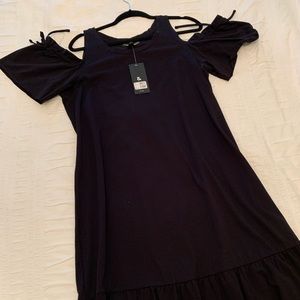 Black plus size women’s dress